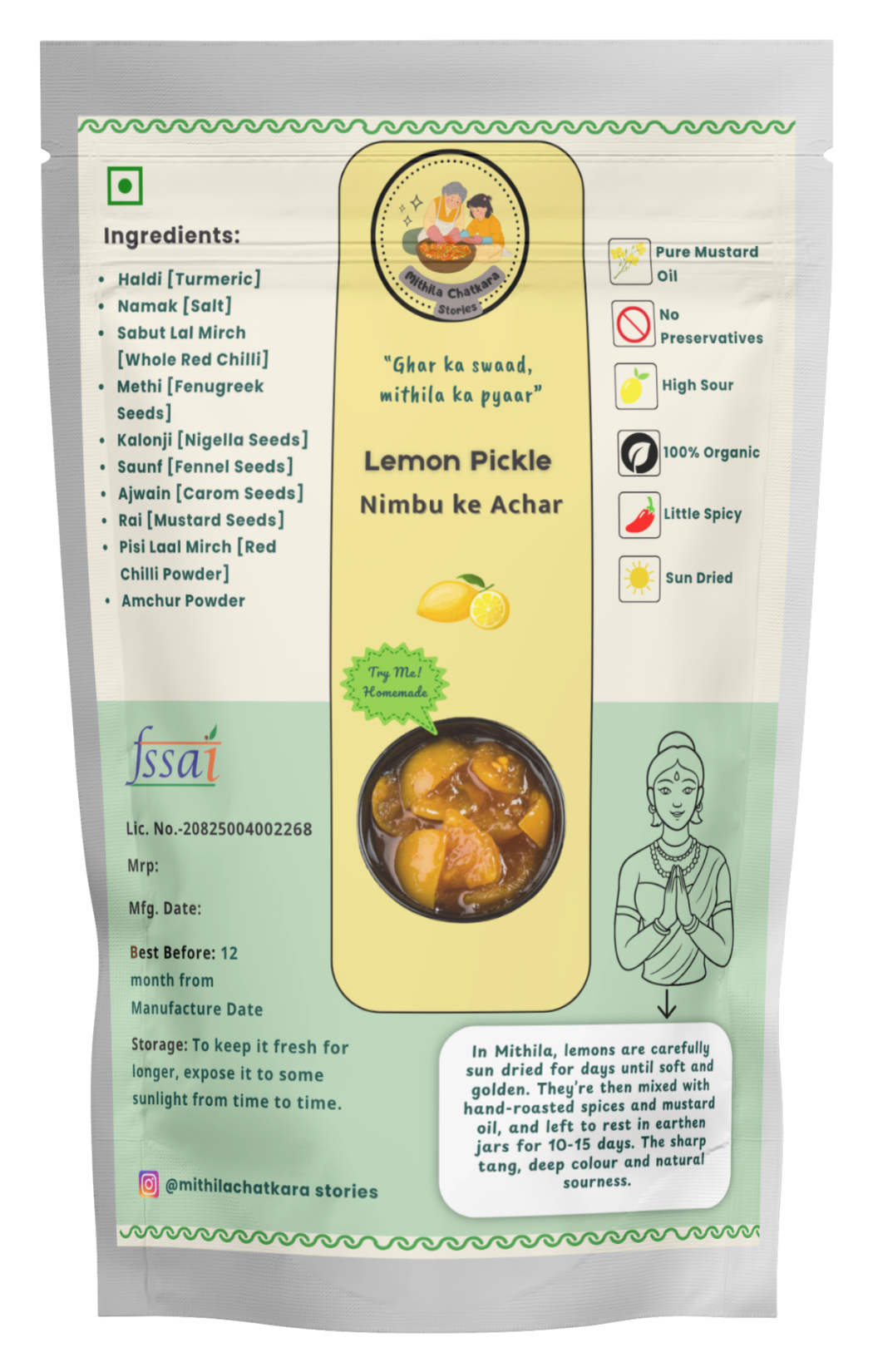 Lemon Pickle Nimbu ka Achar